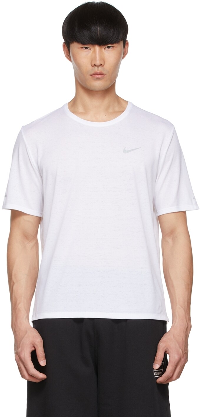 

Белая футболка Dri-FIT Miler Nike, Белый