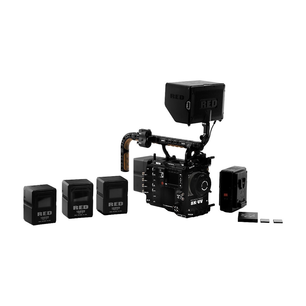 

Видеокамера RED Digital Cinema V-RAPTOR XL [X] 8K VV, Production Pack, PL, V-Mount, черный