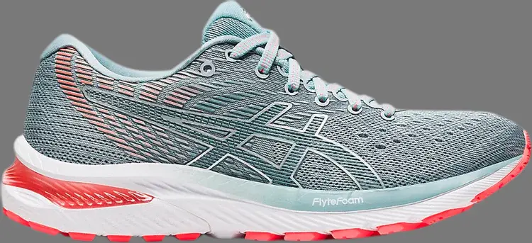 

Кроссовки wmns gel cumulus 22 wide 'piedmont grey' Asics, серый