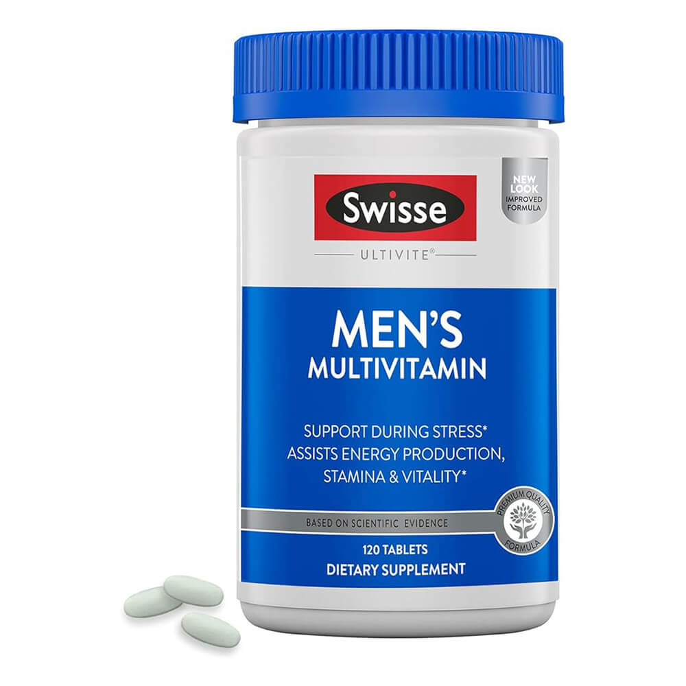 Мультивитамины для мужчин Swisse (120 таблеток) kirkman labs мультивитамины для повседневного использования без витаминов и витаминов 180 капсул