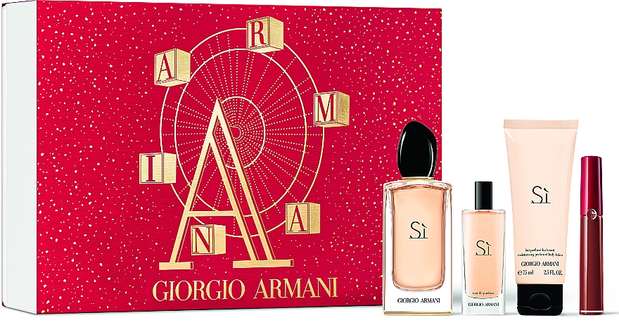 Парфюмерный набор Giorgio Armani Si парфюмерный набор giorgio armani armani code 2 предмета