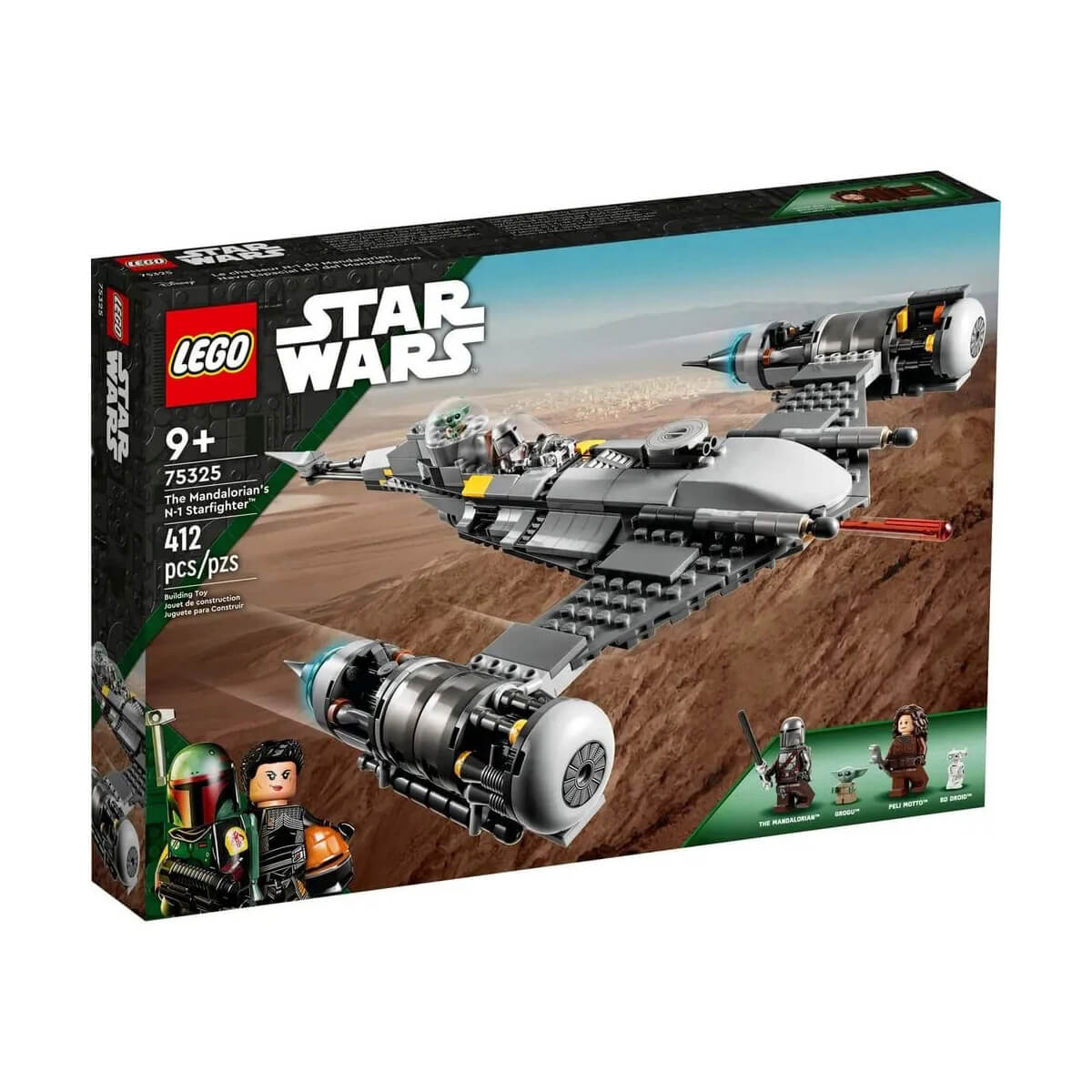 цена Конструктор LEGO Star Wars 75325 Мандалорский истребитель N-1