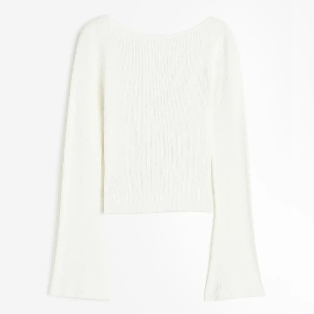 

Топ H&M Rib-knit, белый