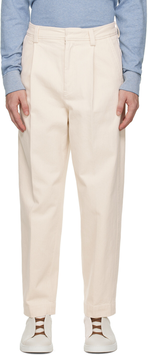 

Джинсовые брюки Off-White Bull ZEGNA, Белый