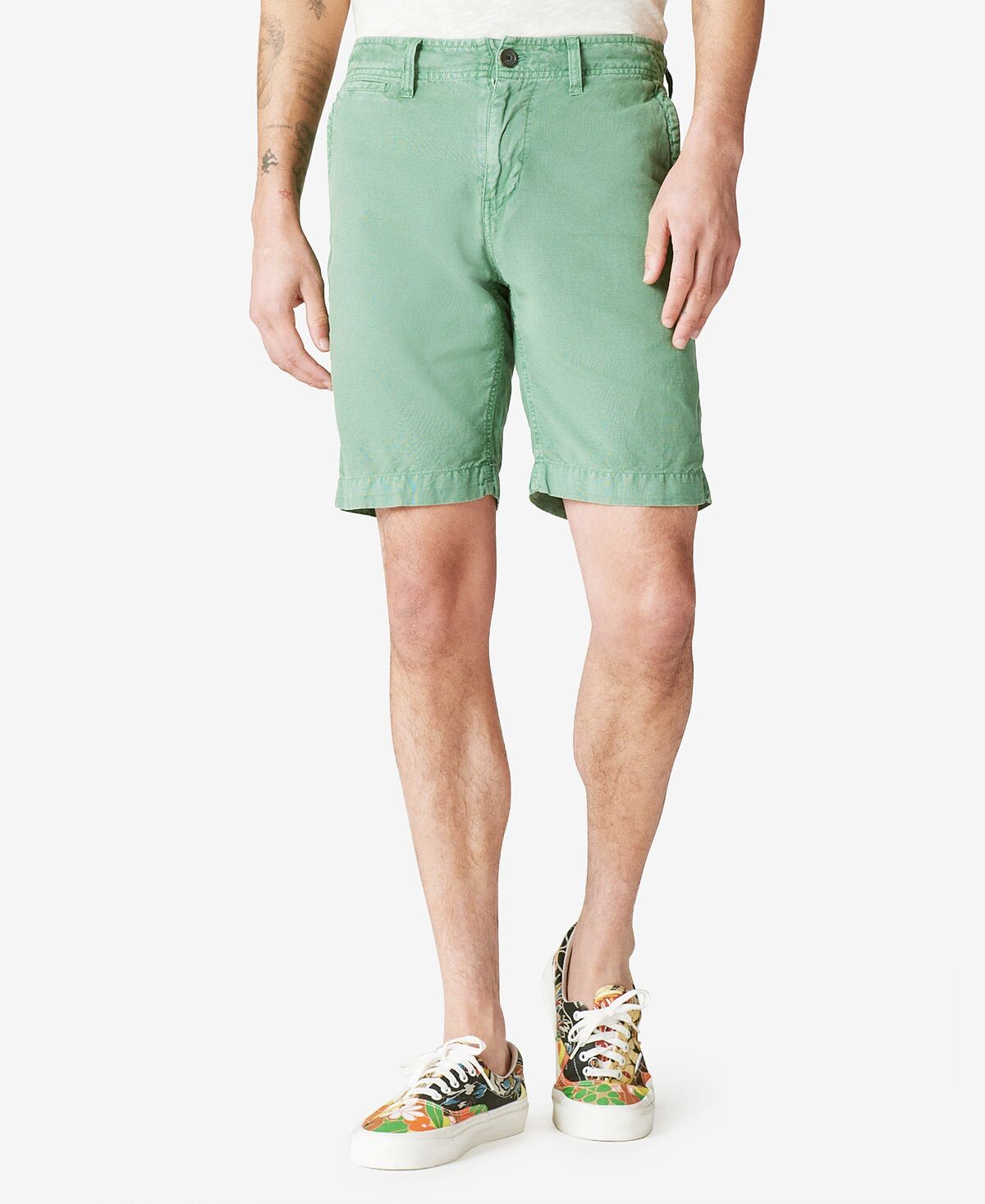 

Мужские классические шорты laguna flat front 9 дюймов Lucky Brand, мульти