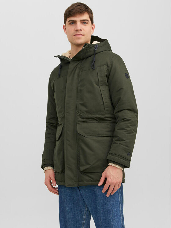 

Зимняя куртка стандартного кроя Jack&Jones, зеленый