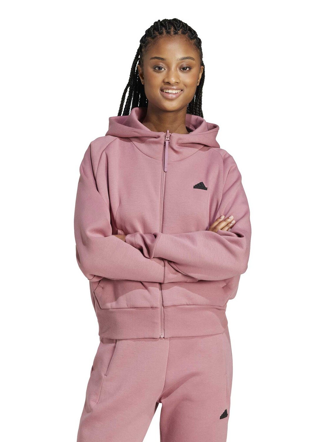 

Толстовка Adidas Sportswear Z.N.E. Full-Zip Hoodie, красный