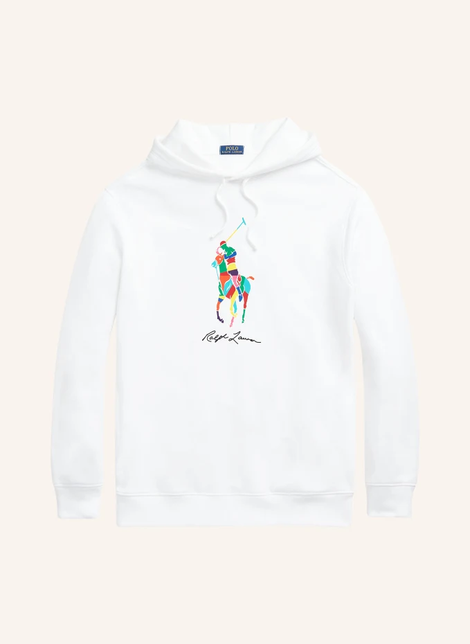 

Толстовка с капюшоном Polo Ralph Lauren Big & Tall, белый