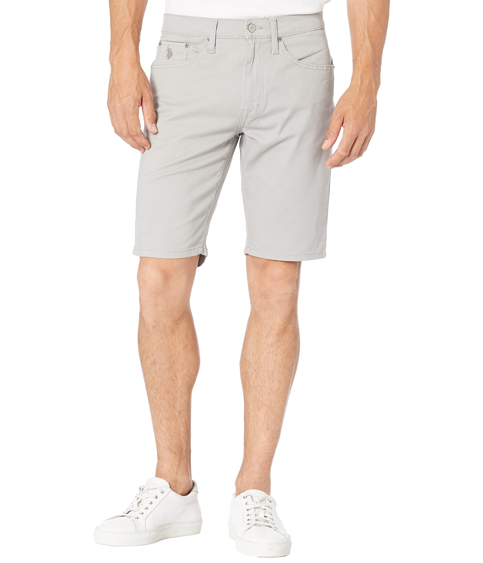 Шорты U.S. POLO ASSN., Slim Straight 5 Pocket Shorts 2021 summer casual polo shirt men