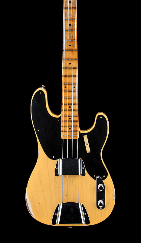 

Fender Custom Shop Limited Edition 1951 Precision Bass Relic - Aged Nocaster Blonde #3755