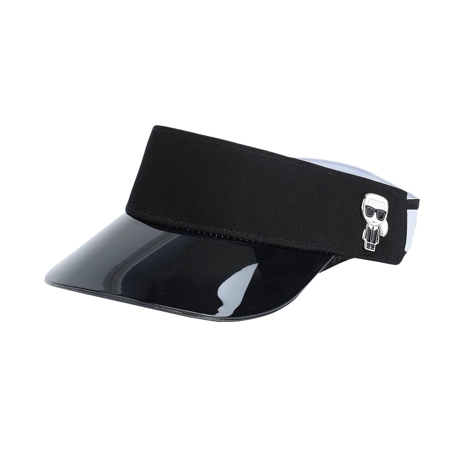 

Бейсболка-козырек Karl Lagerfeld K/ikonik, черный
