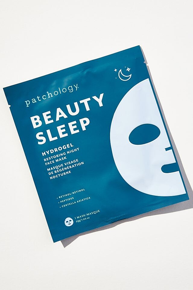 

Ночная гидрогелевая маска Patchology Beauty Sleep восстанавливающая, бирюзовый