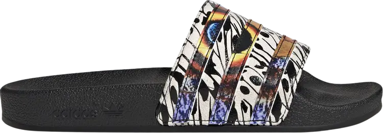 

Сандалии Adidas Wmns Adilette Slide 'Butterfly', черный
