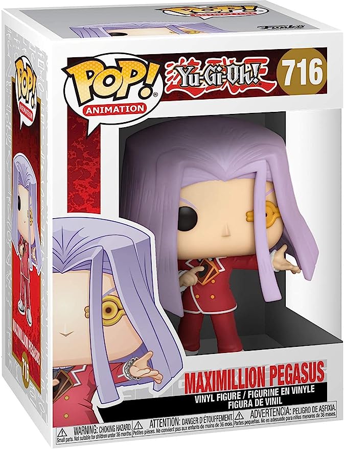 Фигурка Funko POP! Yu-Gi-Oh! - Maximillion Pegasus чехол yu gi oh dark magician girl с отделениями для карт