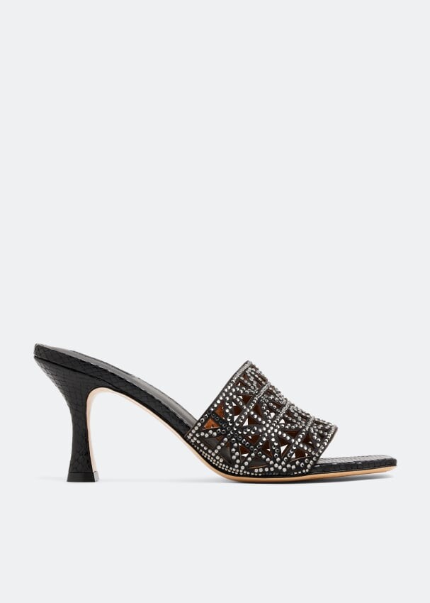 

Мюли NICOLI Grazosia mules, черный