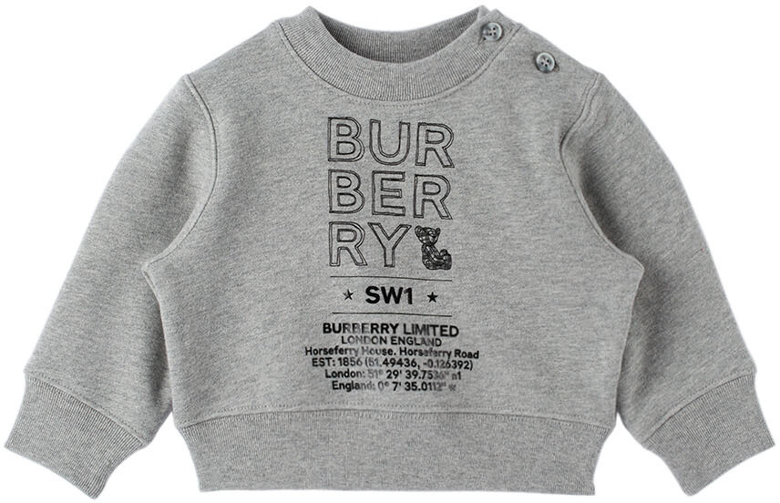 

Детский серый свитер Joel Burberry