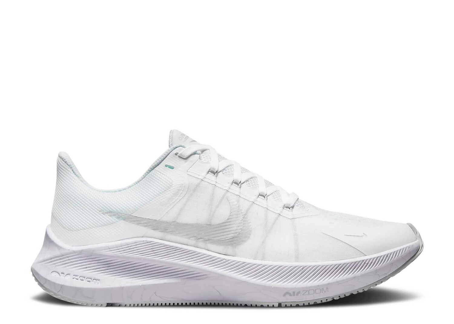 

Кроссовки Nike Wmns Zoom Winflo 8 'White Metallic Silver', белый