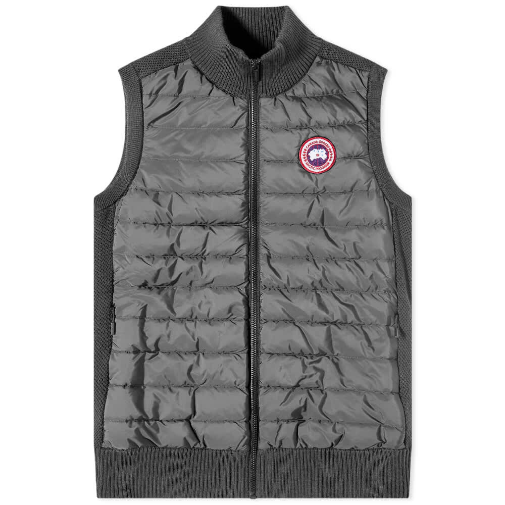 

Гибридный вязаный жилет Canada Goose, Серый