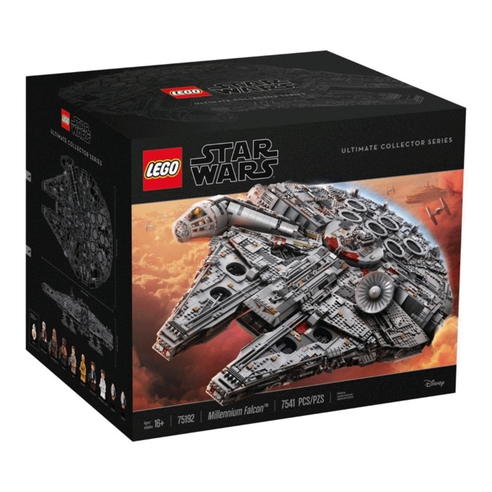 Конструктор LEGO Star Wars 75192 Сокол Тысячелетия конструктор lego star wars 75375 millennium falcon сокол тысячелетия