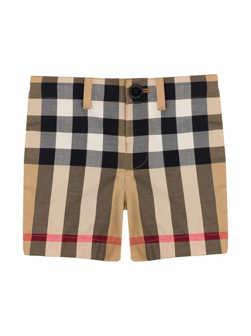 

Шорты с принтом в клетку Burberry Burberry
