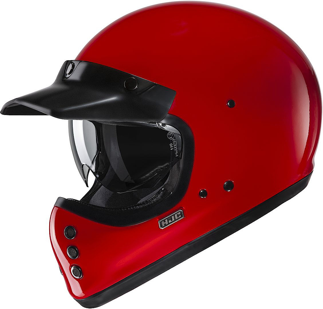 Шлем HJC V60 Solid Deep, красный фонарь внешнего аккумулятора tac sky v60 совместимый с адаптером invisiono v60