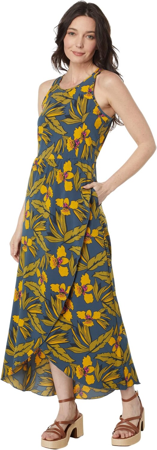 

Платье макси с солнечными поцелуями Toad&Co, цвет Midnight Aloha Print