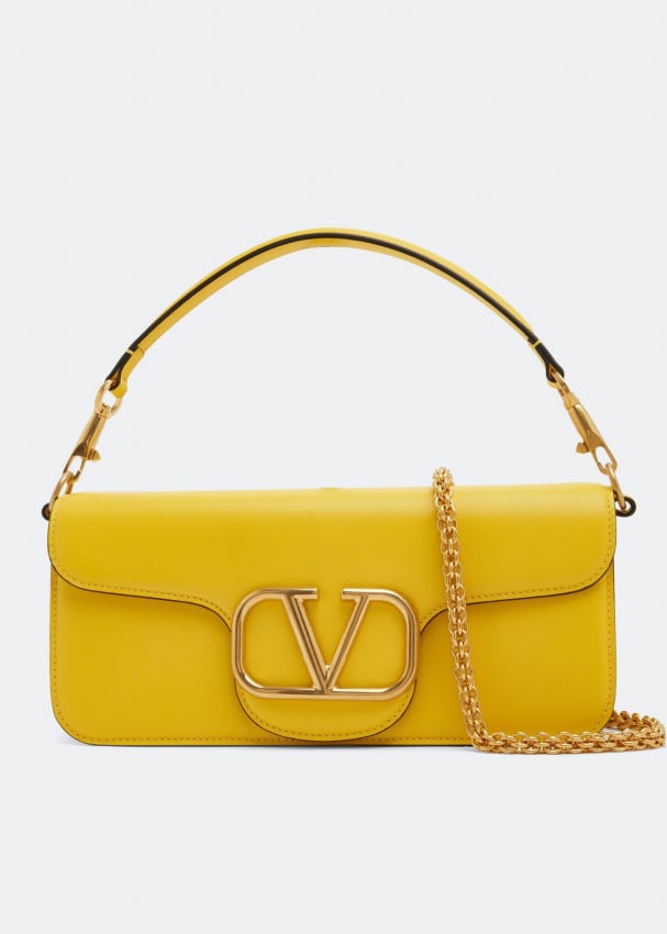 Сумка VALENTINO GARAVANI Locò shoulder bag, желтый