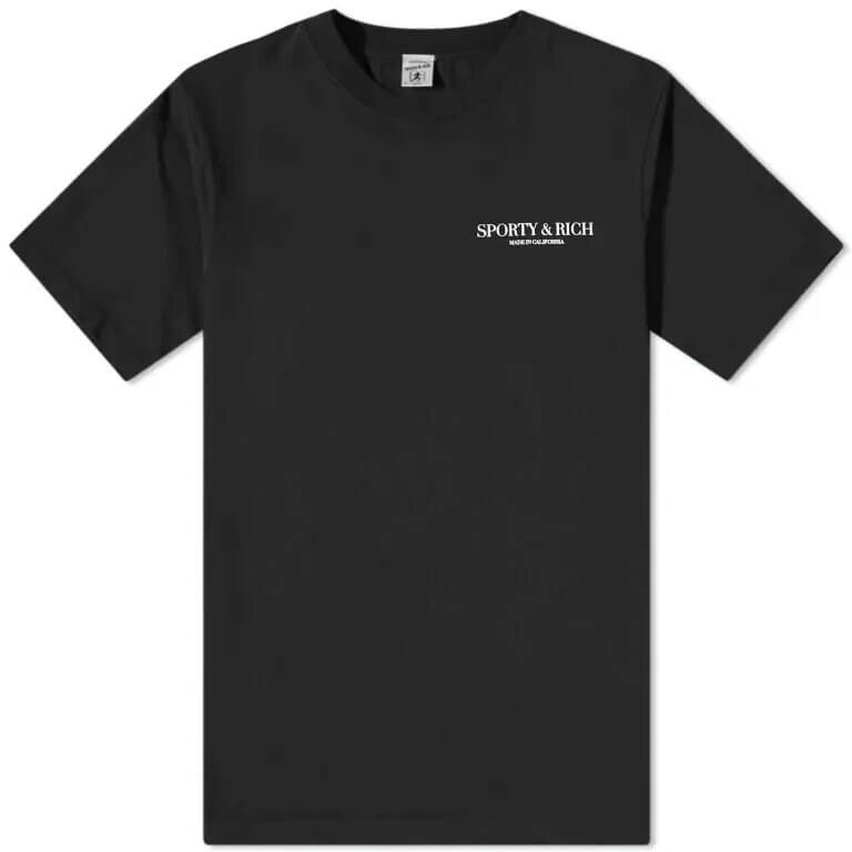 

Футболка Sporty & Rich Made In California, черный/белый