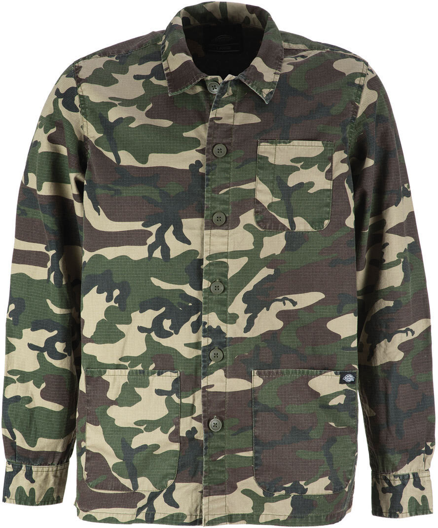 

Рубашка Dickies Kempton, зеленый/бежевый/коричневый