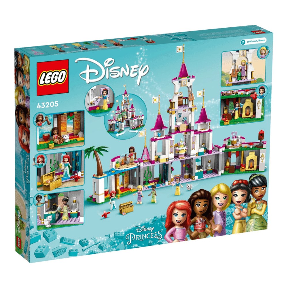 Заказать Конструктор LEGO Disney Princess 43205 Замок приключений – цены,  описание и характеристики в «CDEK.Shopping»