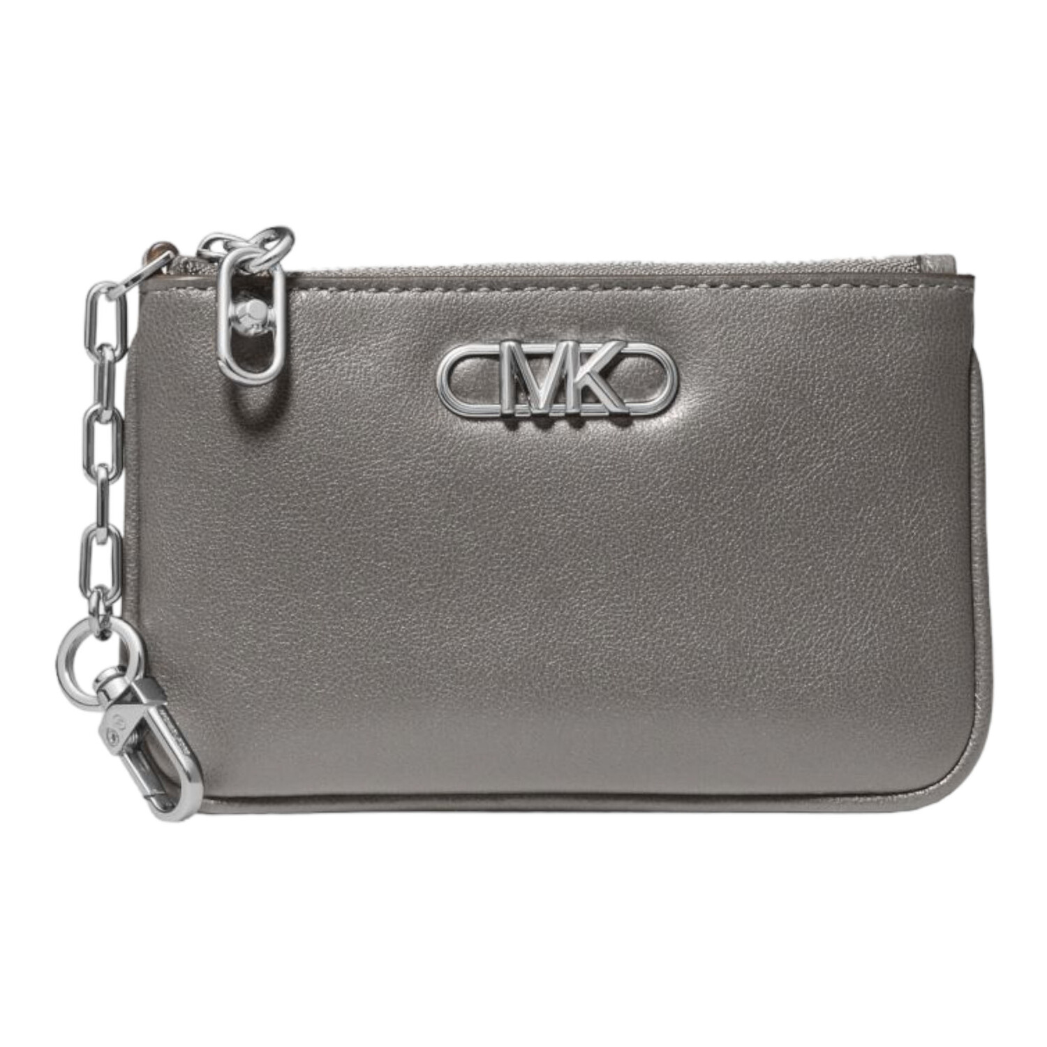 

Визитница Michael Michael Kors Parker Small Leather Zip, серый