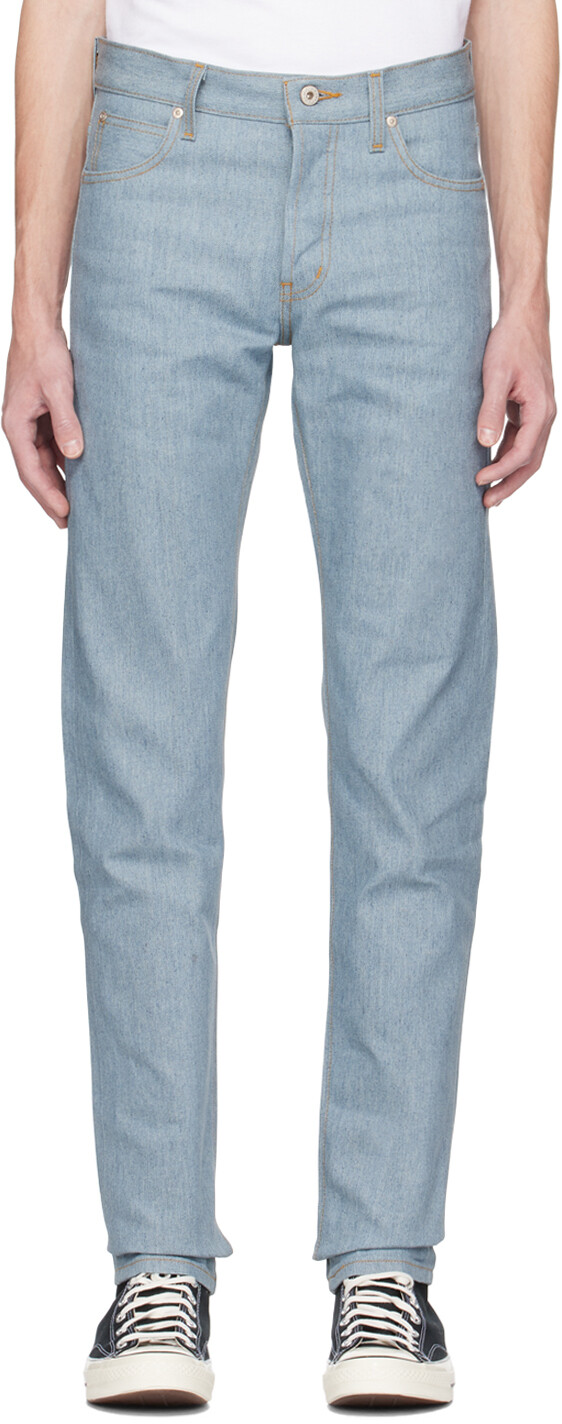 

Синие джинсы Super Guy Naked & Famous Denim