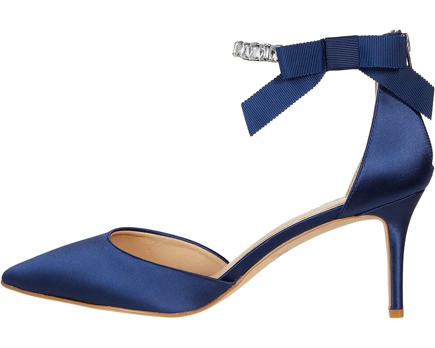 

Туфли на каблуках Jaycee Jewel Badgley Mischka, синий
