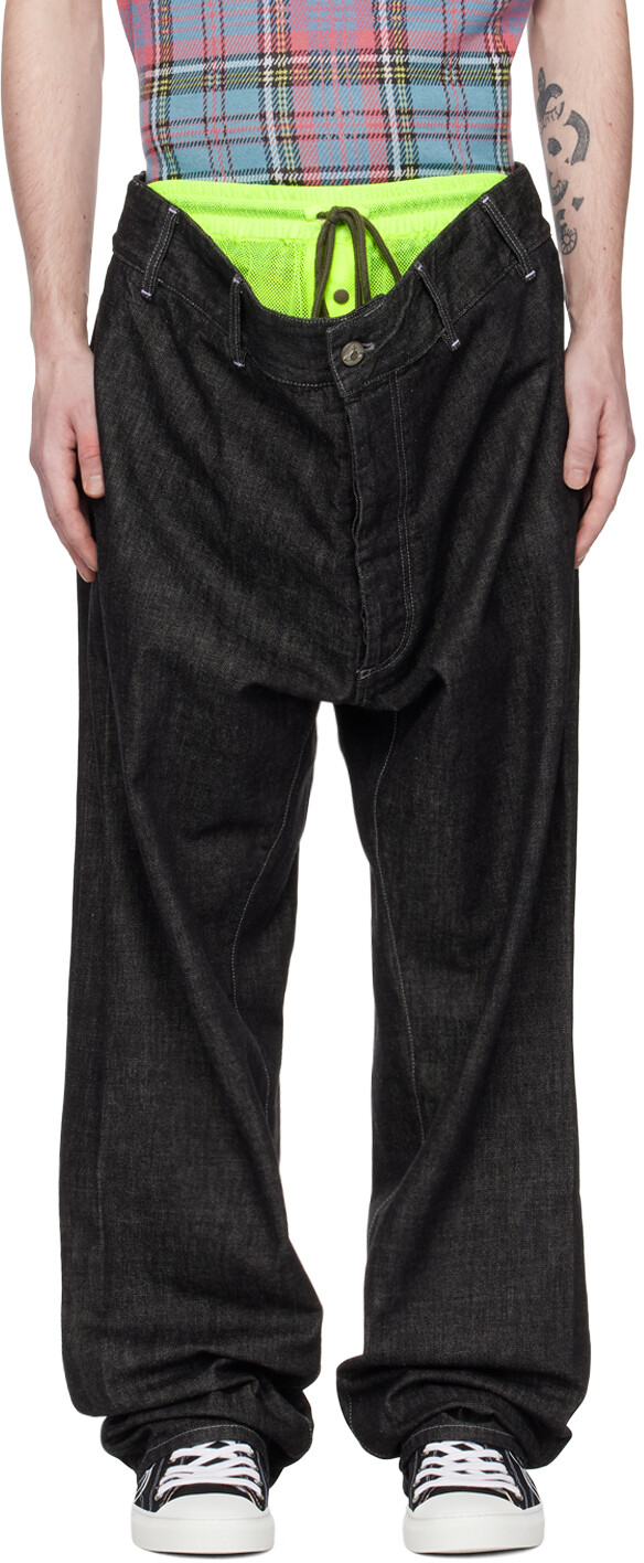 

Черные зауженные джинсы Vivienne Westwood