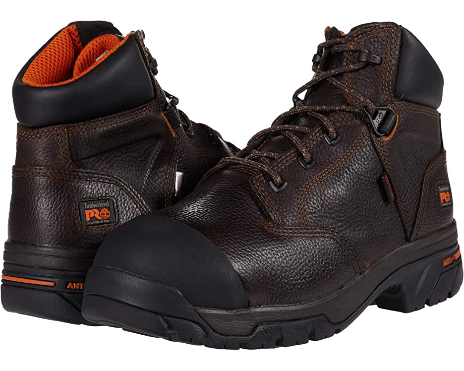 Ботинки Helix 6 Composite Safety Toe Internal MetGuard Timberland PRO, коричневый