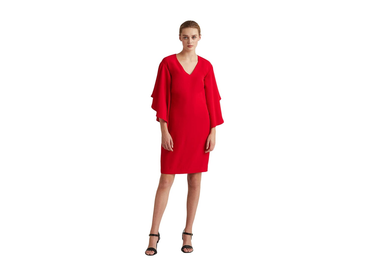 

Платье LAUREN Ralph Lauren, Ruffle-Sleeve Cocktail Dress