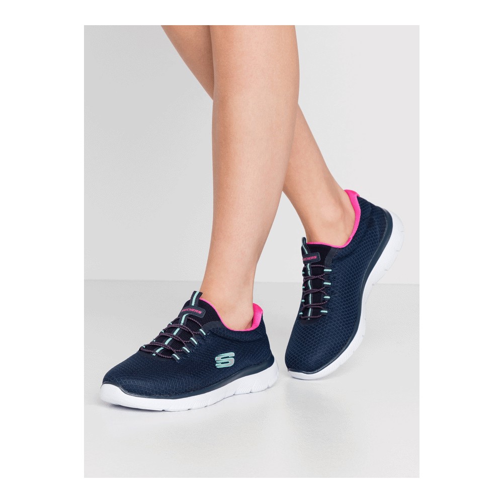 Кроссовки Skechers Wide Fit Summits Wide Fit, blue - фото