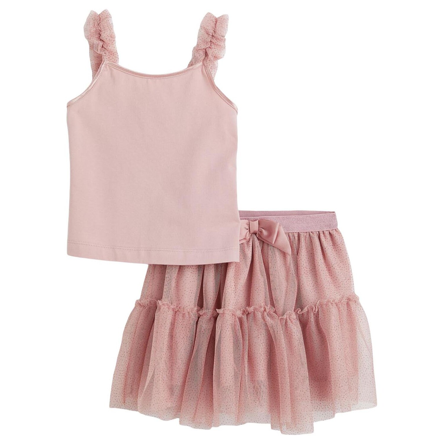 

Комплект одежды H&M Tulle, 2 предмета, светло-розовый