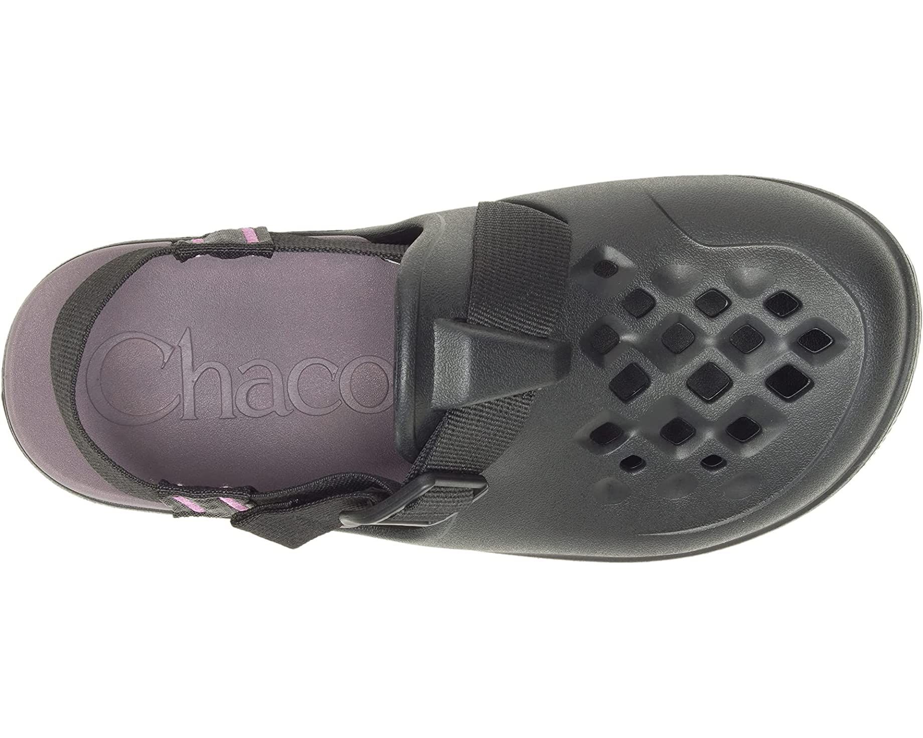 Сабо Chillos Clog Chaco, черный сандалии chaco chillos flip