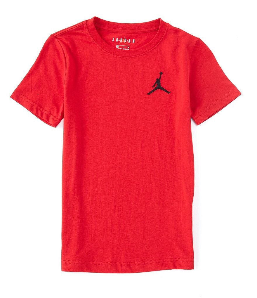 

Футболка Jordan Big Boys 8–20 с короткими рукавами Jumpman Air Essentials, красный