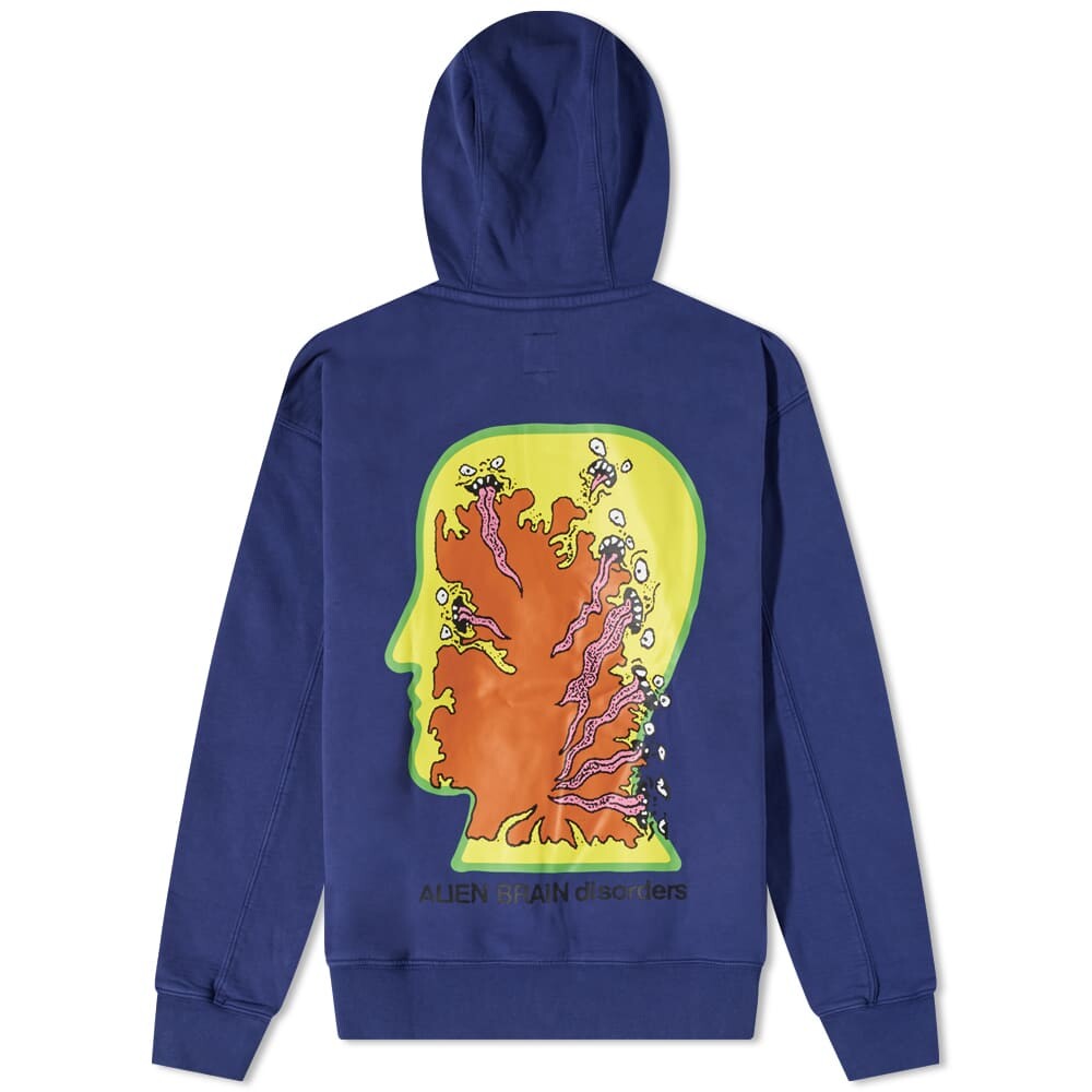 

Толстовка Brain Dead Tongue Demon Hoody, Синий