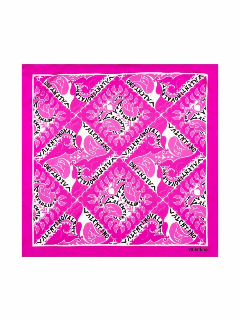 

Шелковый платок Archive Manifesto Bandana Valentino