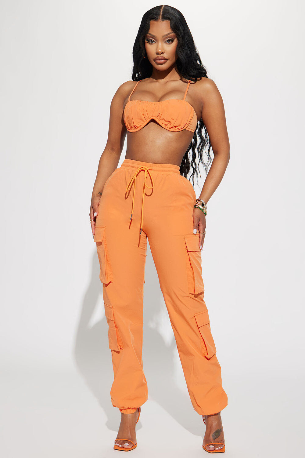 

Джоггеры Fashion Nova HGC7840A, оранжевый
