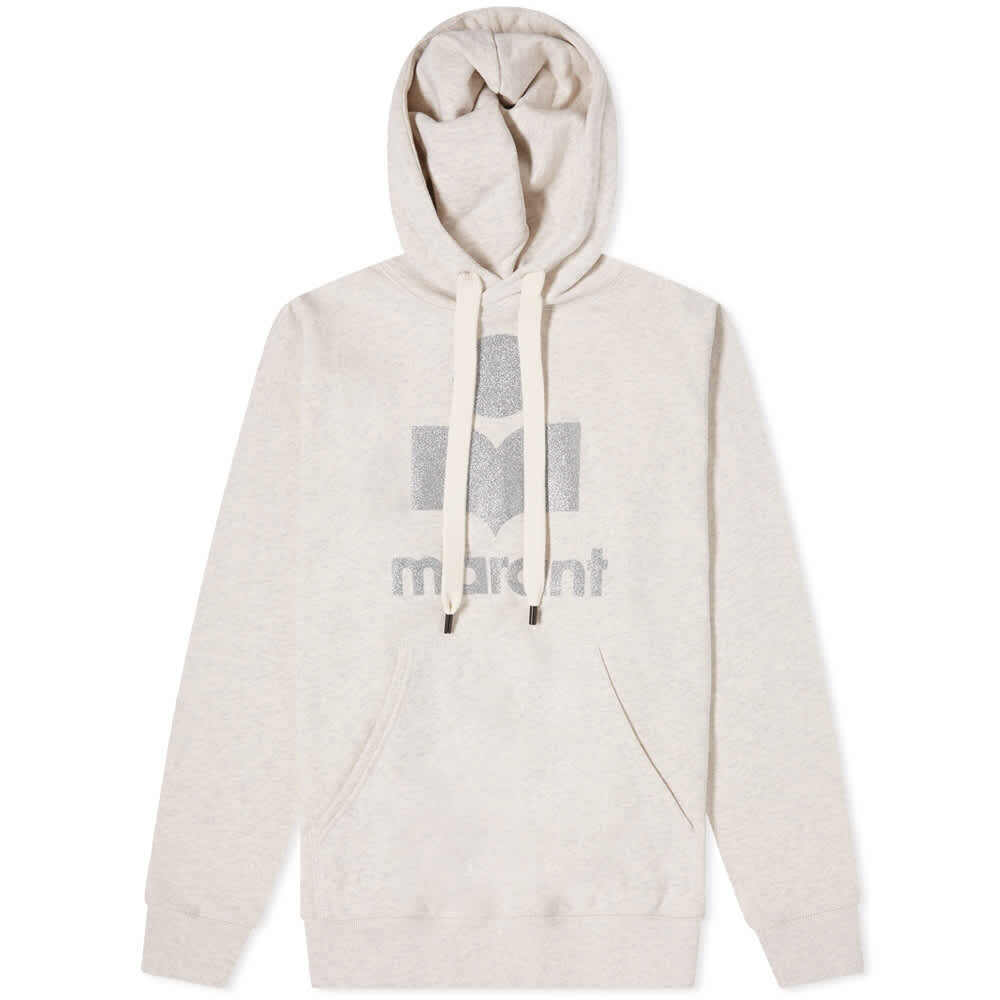 

Толстовка Isabel Marant Étoile Mansel Oversize Glitter Logo Hoody