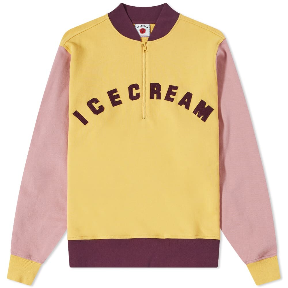 

Толстовка ICECREAM Half Zip Sweat, Красный