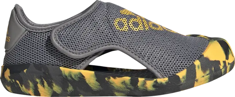 

Сандалии Adidas AltaVenture J 'Grey Solar Gold Camo', серый