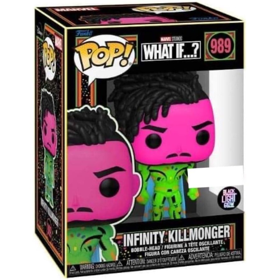 

Фигурка Киллмонгер Funko POP! Marvel Black Light MCU Glow Toy