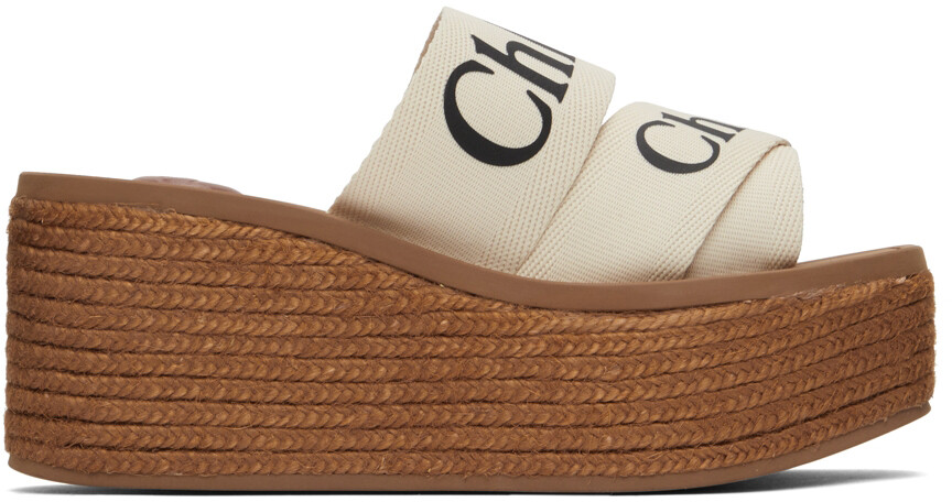 

Босоножки на танкетке Off-White Woody Chloé
