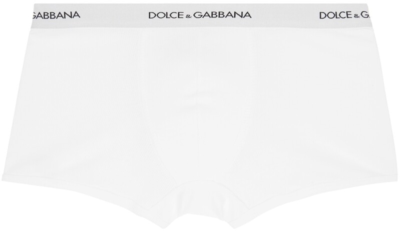 

Белые хлопковые боксеры Dolce & Gabbana