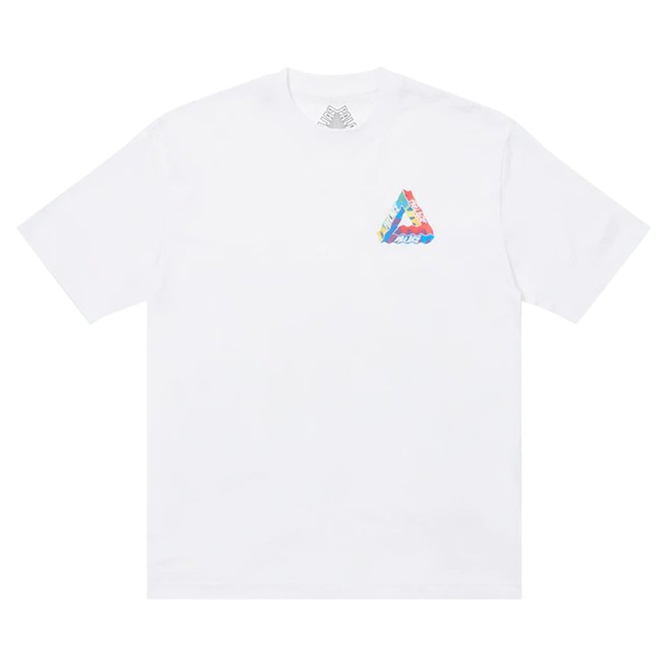 Футболка Palace Tri-Visions T-Shirt 'White', белый